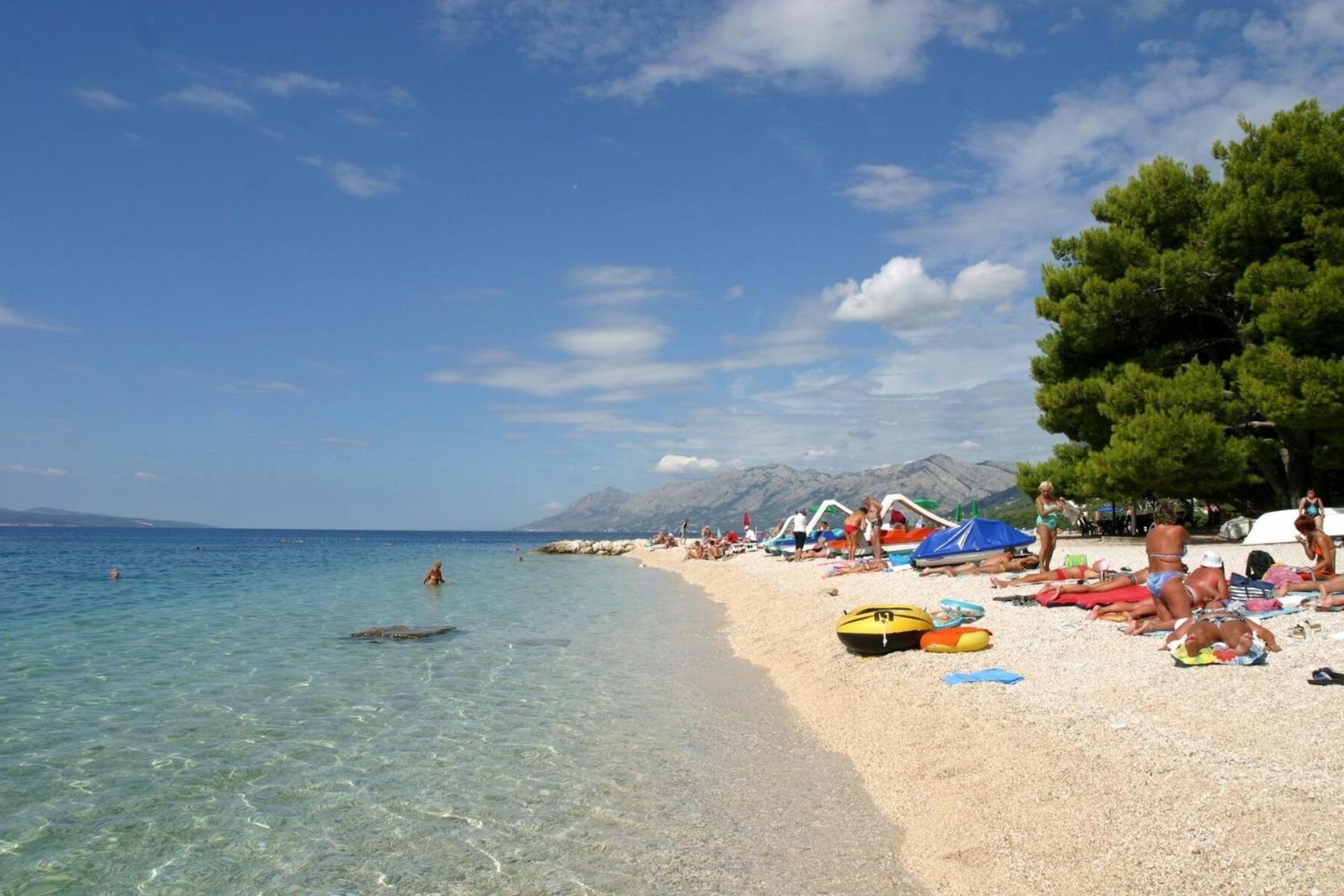 Apartment Toni Baška Voda Kültér fotó
